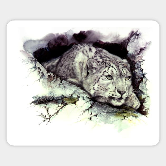 Elusive Nature Sticker by Mightyfineart